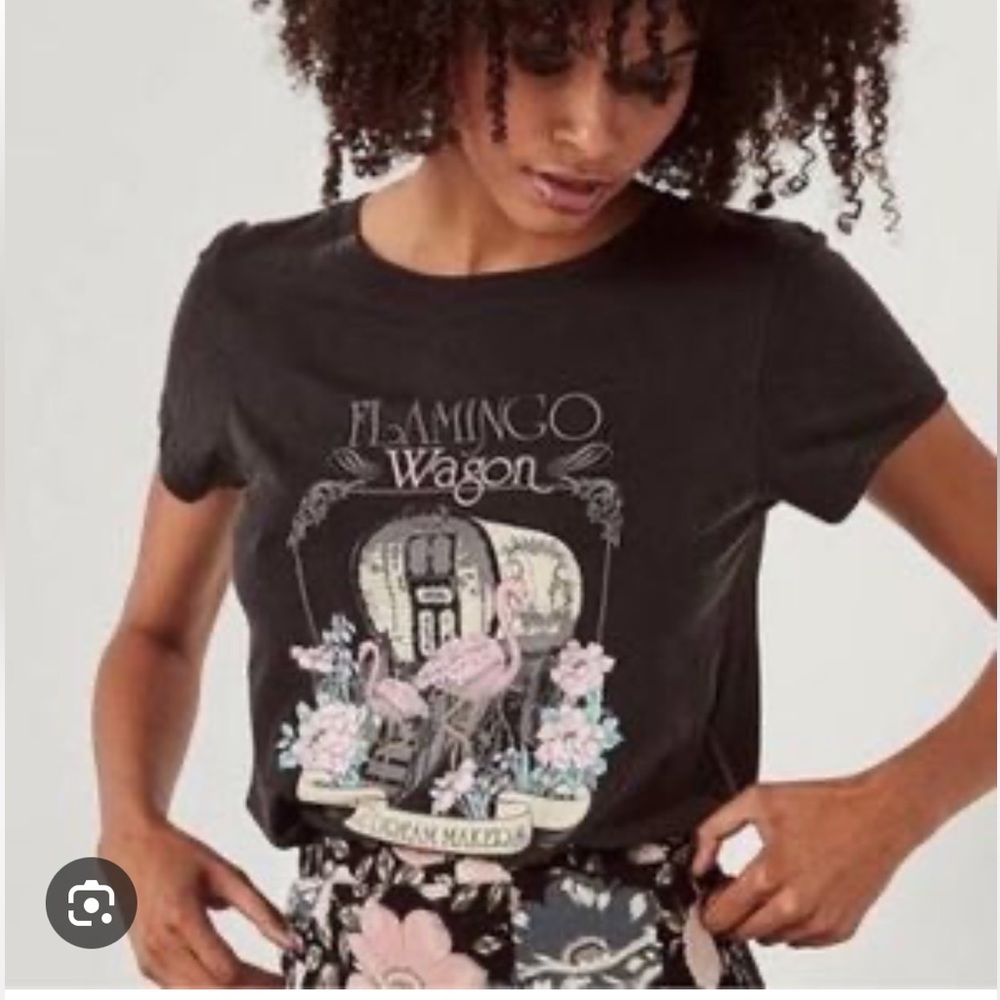 Spell Flamingo 🦩 Wagon Tee